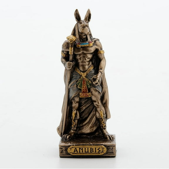 Veronese Design  Anubis God of The Dead, 3 3/8 inch, Bronze