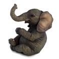 thumbnail image 1 of Veronese Design Baby Elephant Sitting with Crossed Legs Mini 3.5" H Figurine, 1 of 1