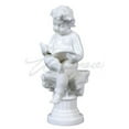 thumbnail image 1 of Veronese Design CP30023AB Classical Draped Chubby Infant is Reading  White, 1 of 1