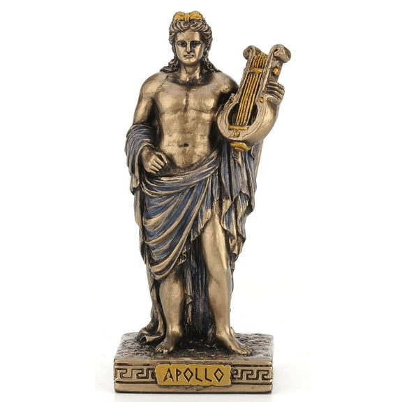 Veronese Design Greek Gods Miniature Figurine (Apollo, Bronze)
