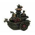 thumbnail image 1 of Veronese Design Hand Painted Steampunk Style Airship Gondola Statue, 1 of 2