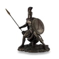 thumbnail image 1 of Veronese Design Leonidas, Greek Warrior King, Bronzed Sculptural Statue, 1 of 4