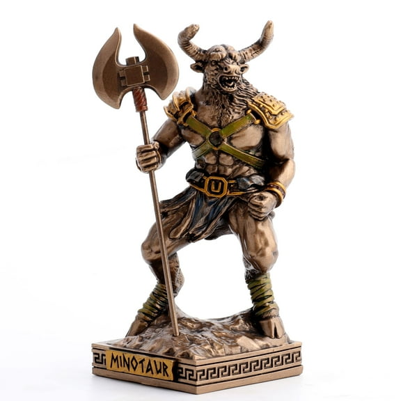 Veronese Design Minotaur Creature of The Labyrinth Resin Hand Painted Miniature Figurine