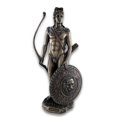thumbnail image 1 of Veronese Design Roman/Greek God Apollo with Shield and Bow Bronzed Statue, 1 of 3