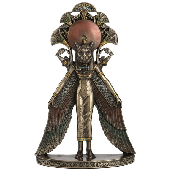 Veronese Design Sekhmet Winged Egyptian Warrior Goddess Wall Art Statue