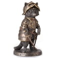thumbnail image 1 of Veronese Design 5 1/8 Inch Tall Sir Laveur Raccoon Man at Arms Animal Knight Cold Cast Bronzed Resin Figurine Cute Wild Life Fantasy Collectible, 1 of 8