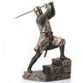 thumbnail image 1 of Veronese Design Templar Knight Wielding Double Handed Sword Statue, 1 of 4