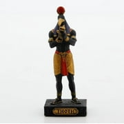 Veronese Design Thoth Egyptian Deity Figurine, 3.36 inches, Blue and Gold
