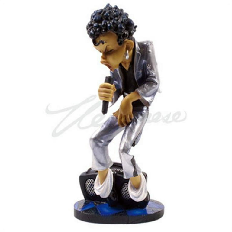 Veronese Design WU74941AB Michael Jackson Inspired Statue Figurine Singing  Silver - Gloss