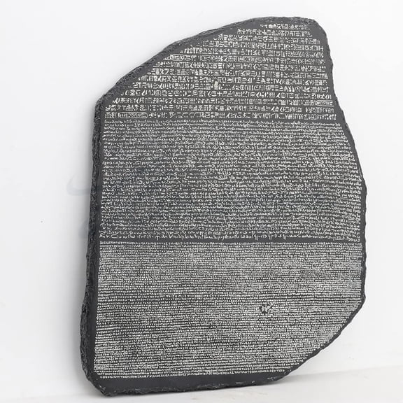 Veronese Design WU75482AA 10 5/8 Inch The Rosetta Stone Egyptian Resin Wall Plaque
