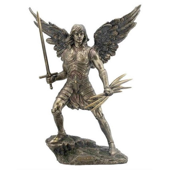 Veronese Design WU76065A4 Archangel - St. Remiel - Mbz and Color