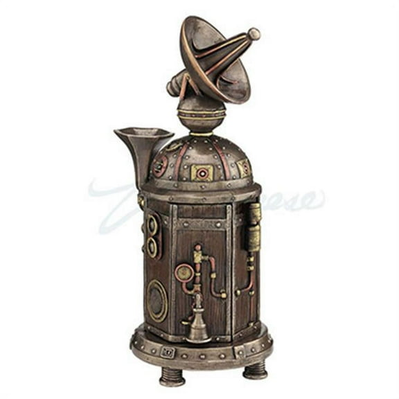 Veronese Design WU76904A4 Steampunk Radio Trinket Box