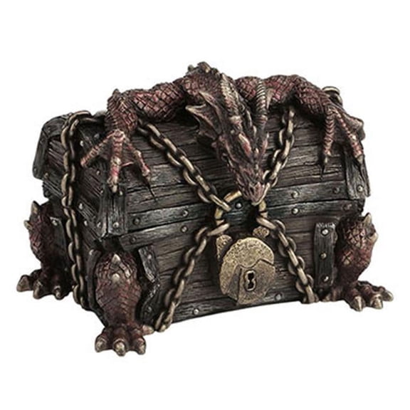 Dragon Breaking Out of Chest Box