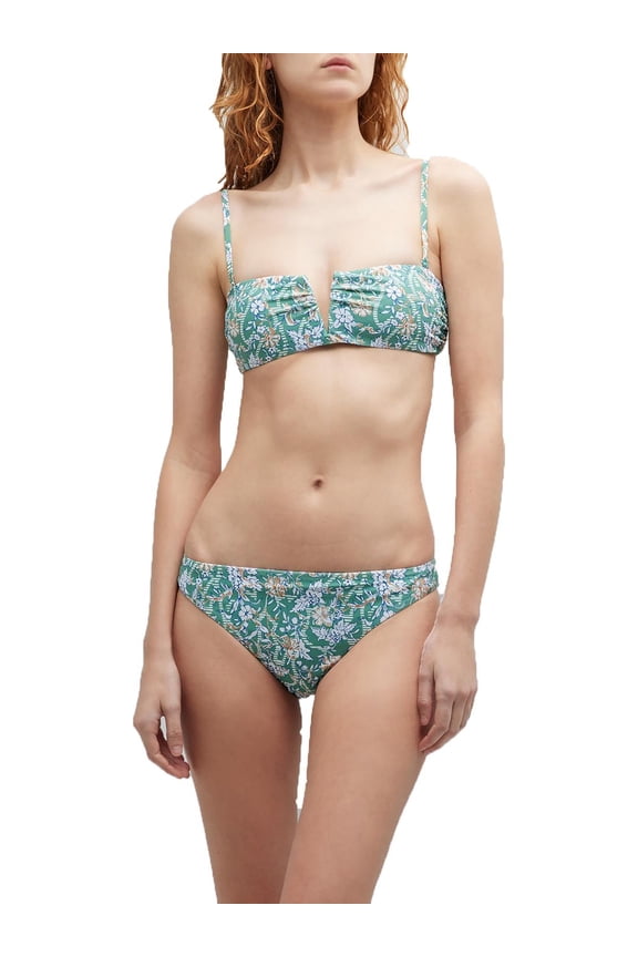 Womens Solid  Swim Bottom Separates