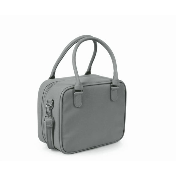 Veronica Jamison Hampton Faux Leather Lunch Tote by Arctic Zone, Lunch Bag with Food Storage & Ice Pack