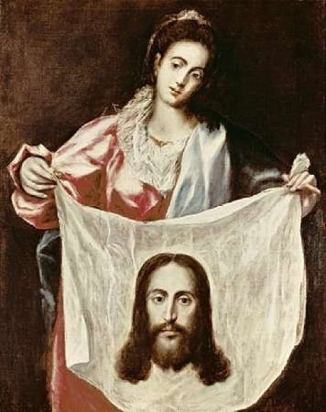 Veronica and The Holy Veil Canvas Art - El Greco (22 x 28)
