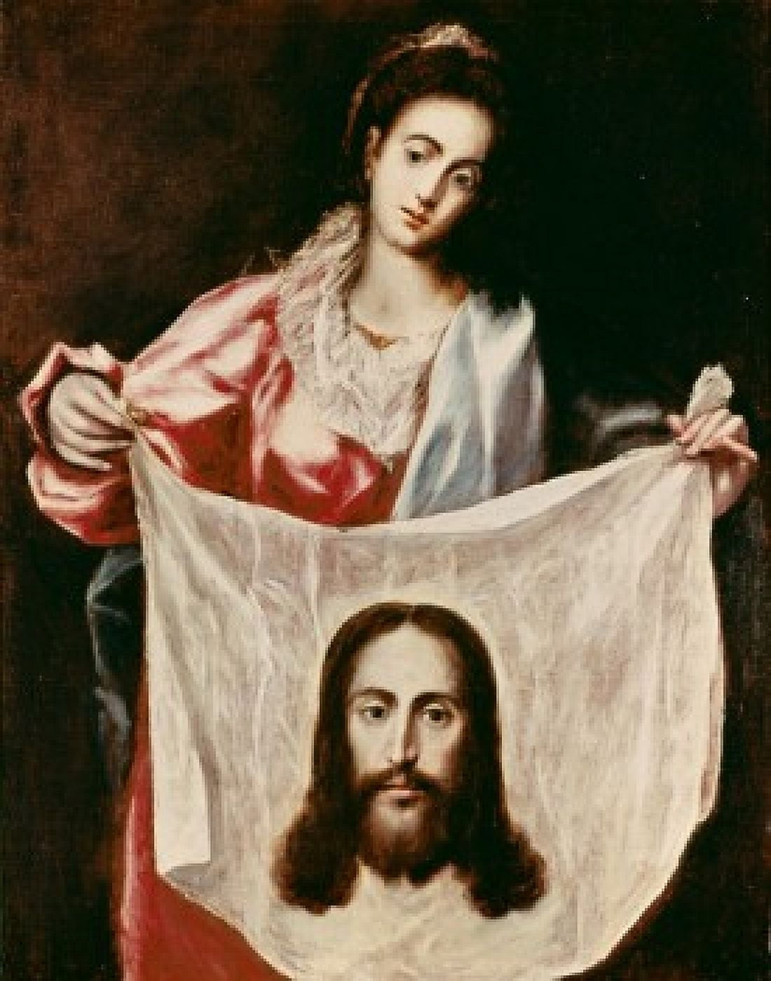 Veronica and the Holy Veil El Greco (1541-1614 Greek) Canvas Art - El Greco (18 x 24)