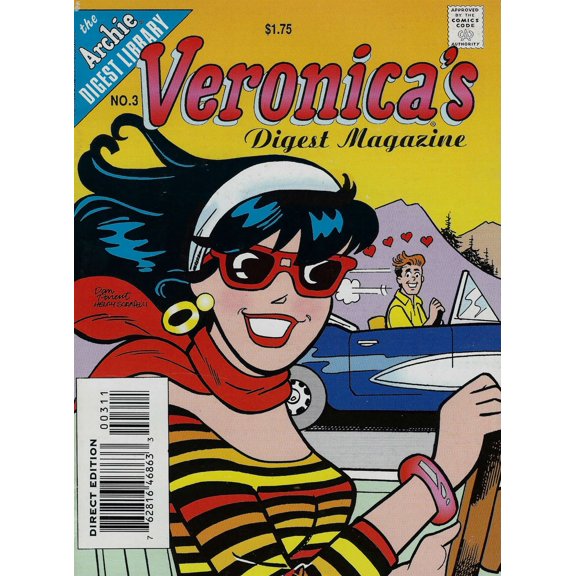 Veronica's Digest Magazine #3 VF ; Archie Comic Book