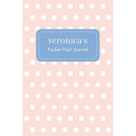 Veronica's Pocket Posh Journal, Polka Dot, (Paperback)