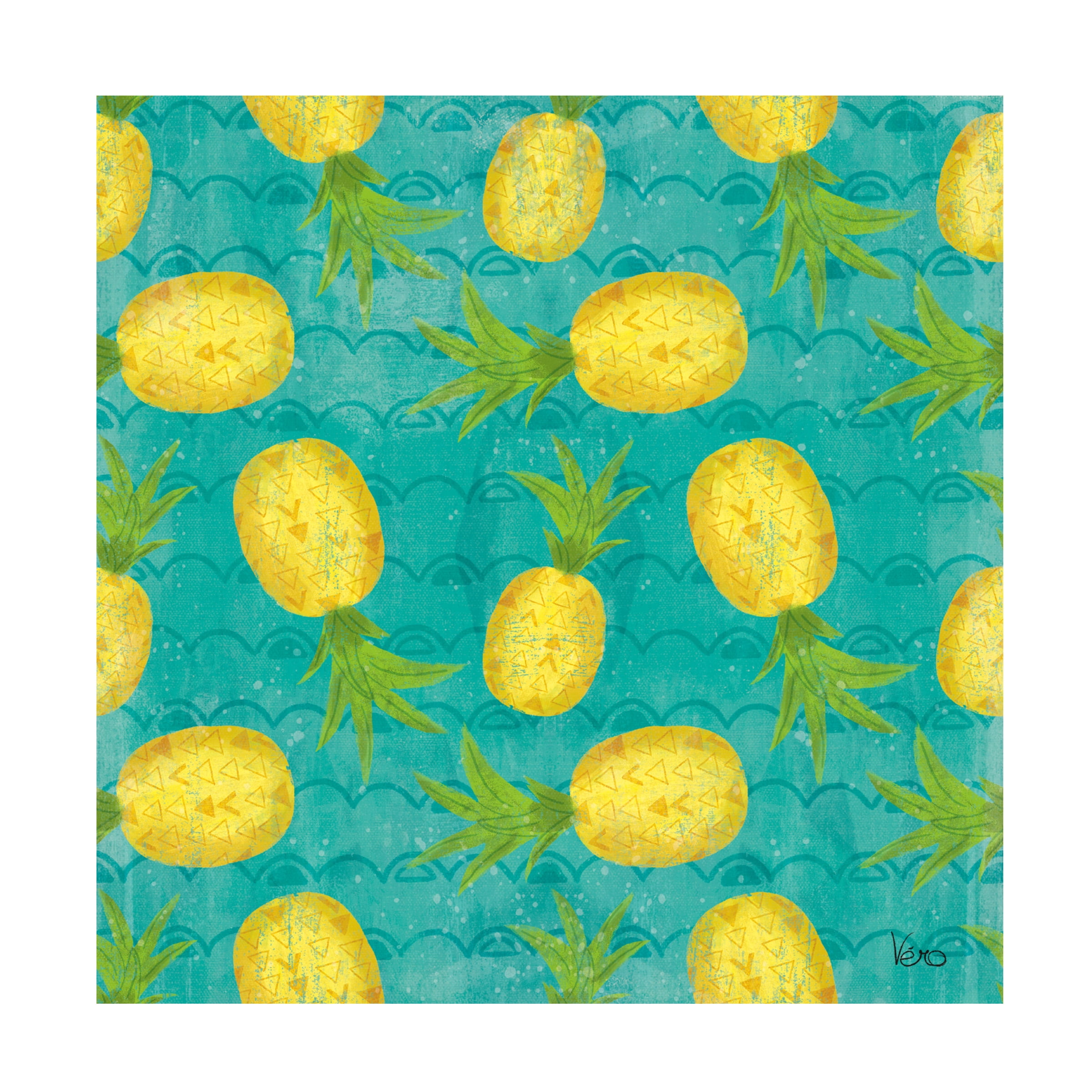 Veronique Charron 'Good Vibes Pattern VIIB' Canvas Art