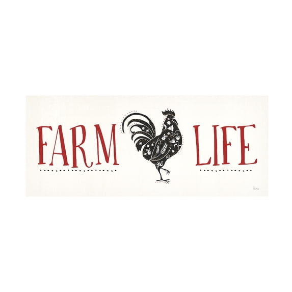 Veronique Charron 'Otomi Farm X' Canvas Art