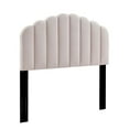 thumbnail image 1 of Modway Veronique Twin Modern Performance Velvet Headboard in Pink, 1 of 8