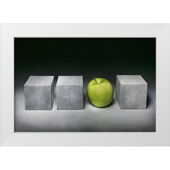 Verot, Christophe 14x11 White Modern Wood Framed Museum Art Print Titled - In Between