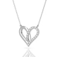 thumbnail image 1 of Verozi 925 Sterling Silver Gorgeous Heart Necklace for Women, Earrings for Women, Cubic Zirconia AAAAA, Mother's Day Gift, 18’’ Chain, 1 of 6