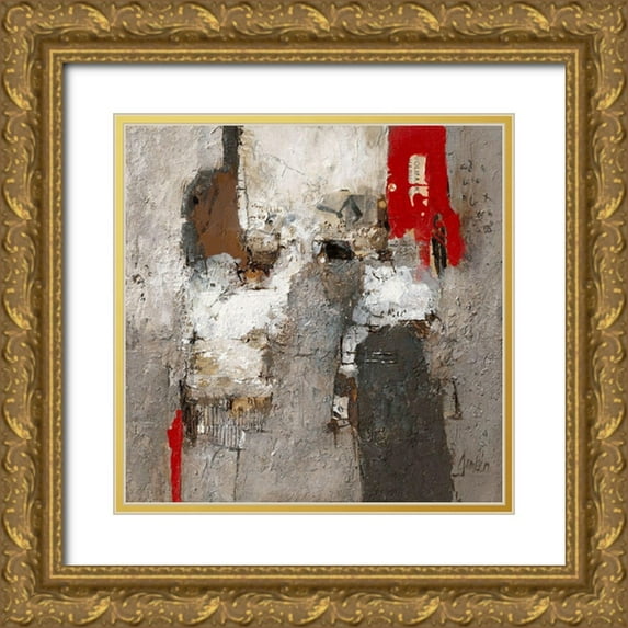 Verplanke, Jenny 26x26 Gold Ornate Wood Framed with Double Matting Museum Art Print Titled - Emoties