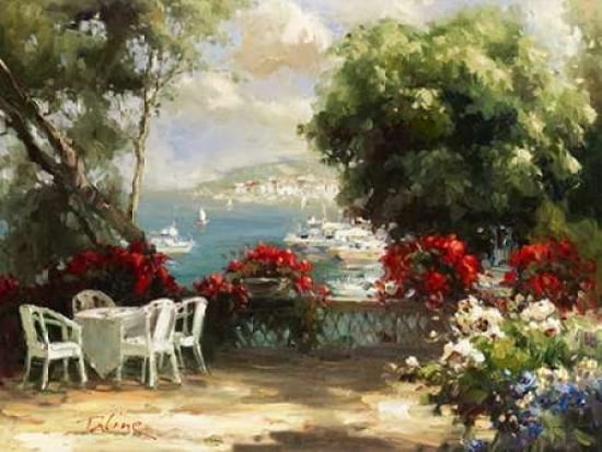 Verranda Luncheon Canvas Art - Paline (18 x 24)