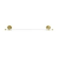 thumbnail image 1 of Verre Acrylic Towel Bar in Brushed Gold, 1 of 4