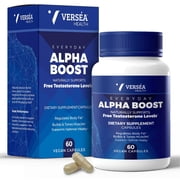 Vers a Everyday Alpha Boost Supplement - Supports Free Testosterone, Supports Energy, Stamina, Healthy Aging & Libido in both Men & Woman