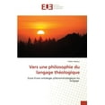 thumbnail image 1 of Vers une philosophie du langage thÃ©ologique, (Paperback), 1 of 1