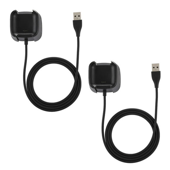 Versa 2 Charger, Speedy Charging With Over Voltage Protection For Versa Smartwatch Bracelet, Compact Design (2PCS)