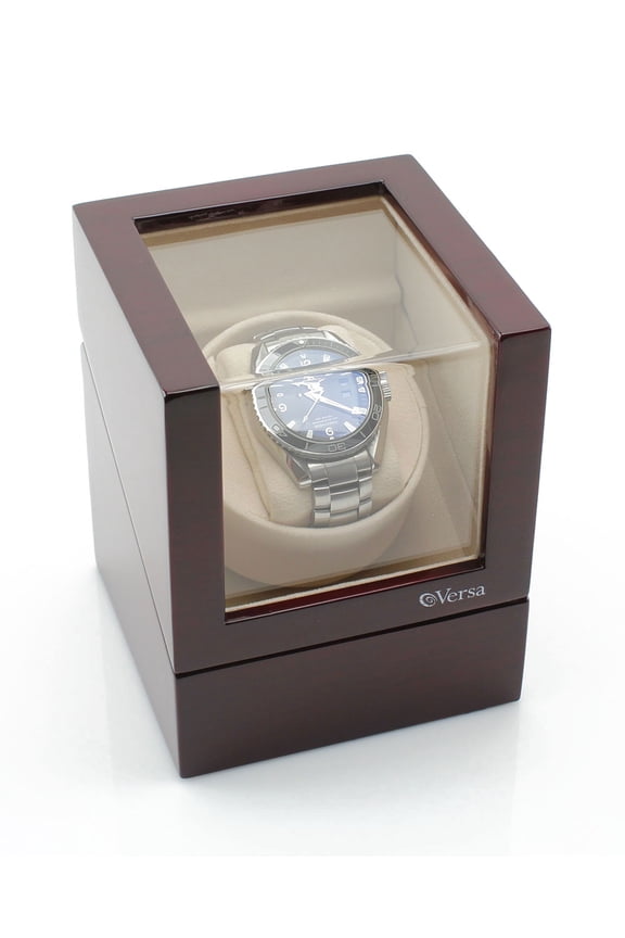 Elite Single Watch Winder - Cherrywood
