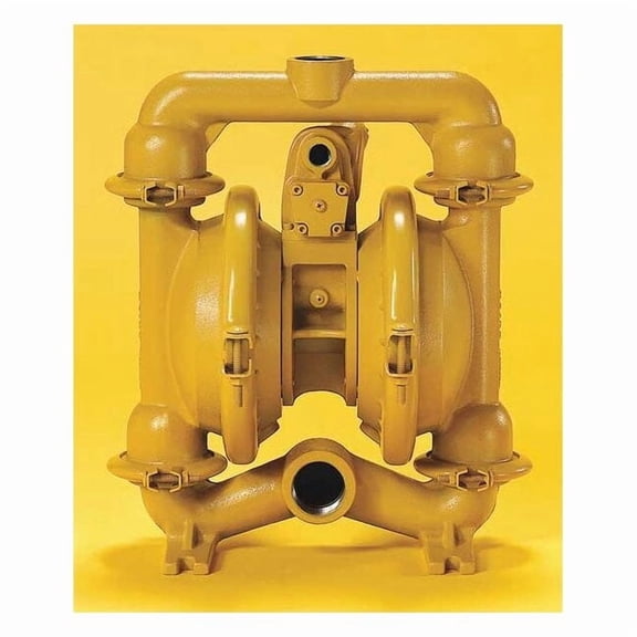 Double Diaphragm Pump, Aluminum, Air Operated, Santoprene, 70 GPM E4AA6X660-ATEX
