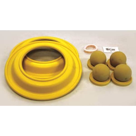 Versa-Matic Wet End Repair Kit,Santoprene,For 4GGF9 V3.0 XL KIT