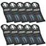 Versa Tool AB10A 35mm HCS Multi-Tool Saw Blades 10/Pk Fits Fein Multimaster, Dremel, Bosch, Craftsman, Ridgid Oscillating Tools