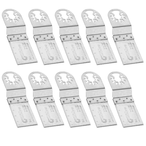 Versa Tool AB10E 30mm Stainless Steel Multi-Tool Saw Blades 10/Pk Fits Fein Multimaster, Dremel, Bosch, Craftsman, Ridgid Oscillating Tools