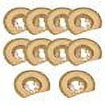 Versa Tool AB10K 63mm Semi-Circular Carbide RASP, 8mm Offset Mount Fits Fein Multimaster, Dremel, Bosch, Craftsman, Ridgid Oscillating Tools - 10/Pk