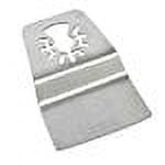 Versa Tool AB1M-D 52mm Flush Cut (8mm Offset Mount) Stainless Steel Scraper Fits Fein Multimaster, Dremel, Bosch, Craftsman, Ridgid Oscillating Tools - Single Display Pack