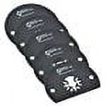 Versa Tool AB5I 80mm HSS Semi-Circular Multi-Tool Saw Blades 5/Pk Fits Fein Multimaster, Dremel, Bosch, Craftsman, Ridgid Oscillating Tools