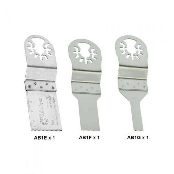 Versa Tool ABMTKIT9 3 Piece Universal MultiTool Oscillating Blade Assortment Pack Rep DeWalt DWA4215
