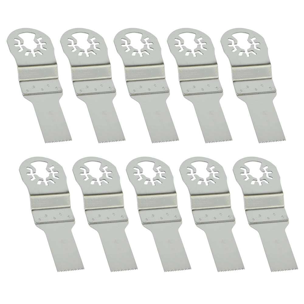 Versa Tool DB10F 20mm Stainless Steel Saw Blades Compatible with Fein Multimaster, Dremel, Bosch, Craftsman, Ridgid Oscillating Tools 10/Pk