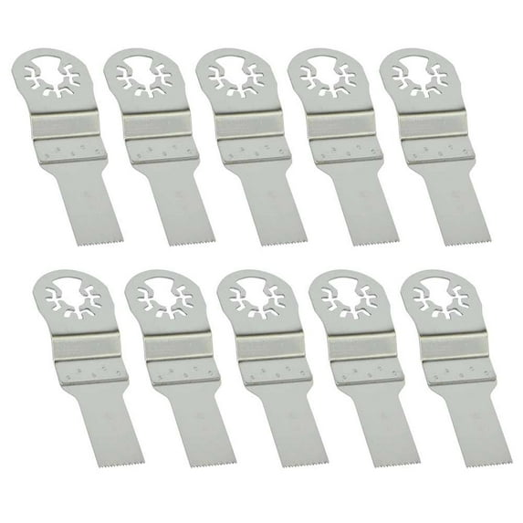 Versa Tool DB10F 20mm Stainless Steel Saw Blades Compatible with Fein Multimaster, Dremel, Bosch, Craftsman, Ridgid Oscillating Tools 10/Pk