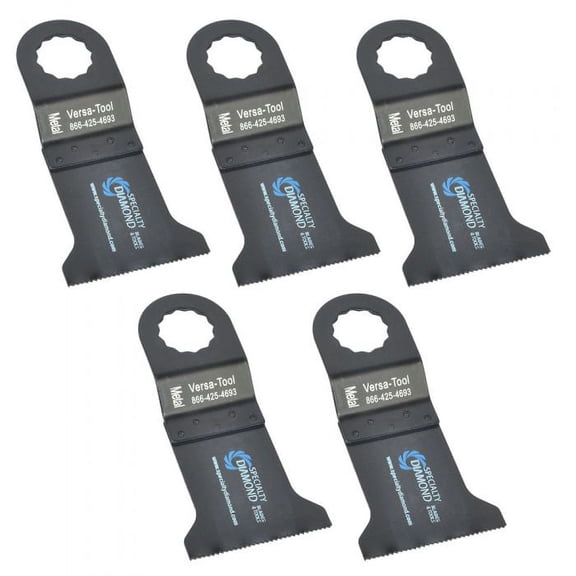 Versa Tool FB5B Bi-Metal Blade for Fein Supercut / 5 Pk