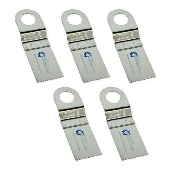 Versa Tool FB5E 30mm Stainless Steel Saw Blade Fits Fein Supercut Oscillating Tool (5 Pack)