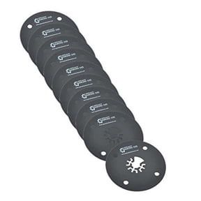 Versa-Tool MB10H 3-Inch Bi-Metal Round Wood and Metal Cutting Universal Oscillating Saw Blade, 10 Pack