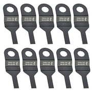 Versa Tool SB10G Pack of 10 Universal Multi Tool Fitment Oscillating Blades 10mm Stainless Steel Saw Blade Fits Fein Multimaster, Rockwell, Sonicrafter, Makita