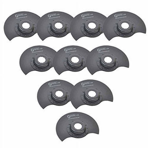 Versa Tool SB10J 3" BIMTL Flush Cut Oscillating Multi Tool Saw Blades For Sonicrafter ( 10 PACK)